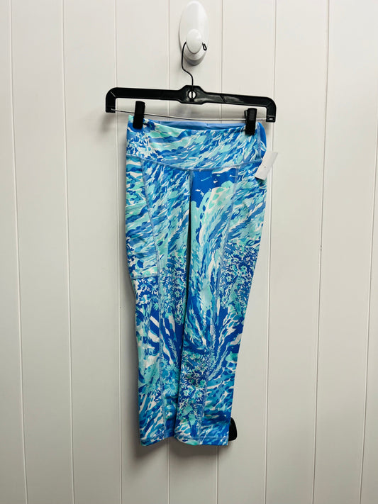 Pants Leggings By Lilly Pulitzer In Blue & Green, Size: Xxs