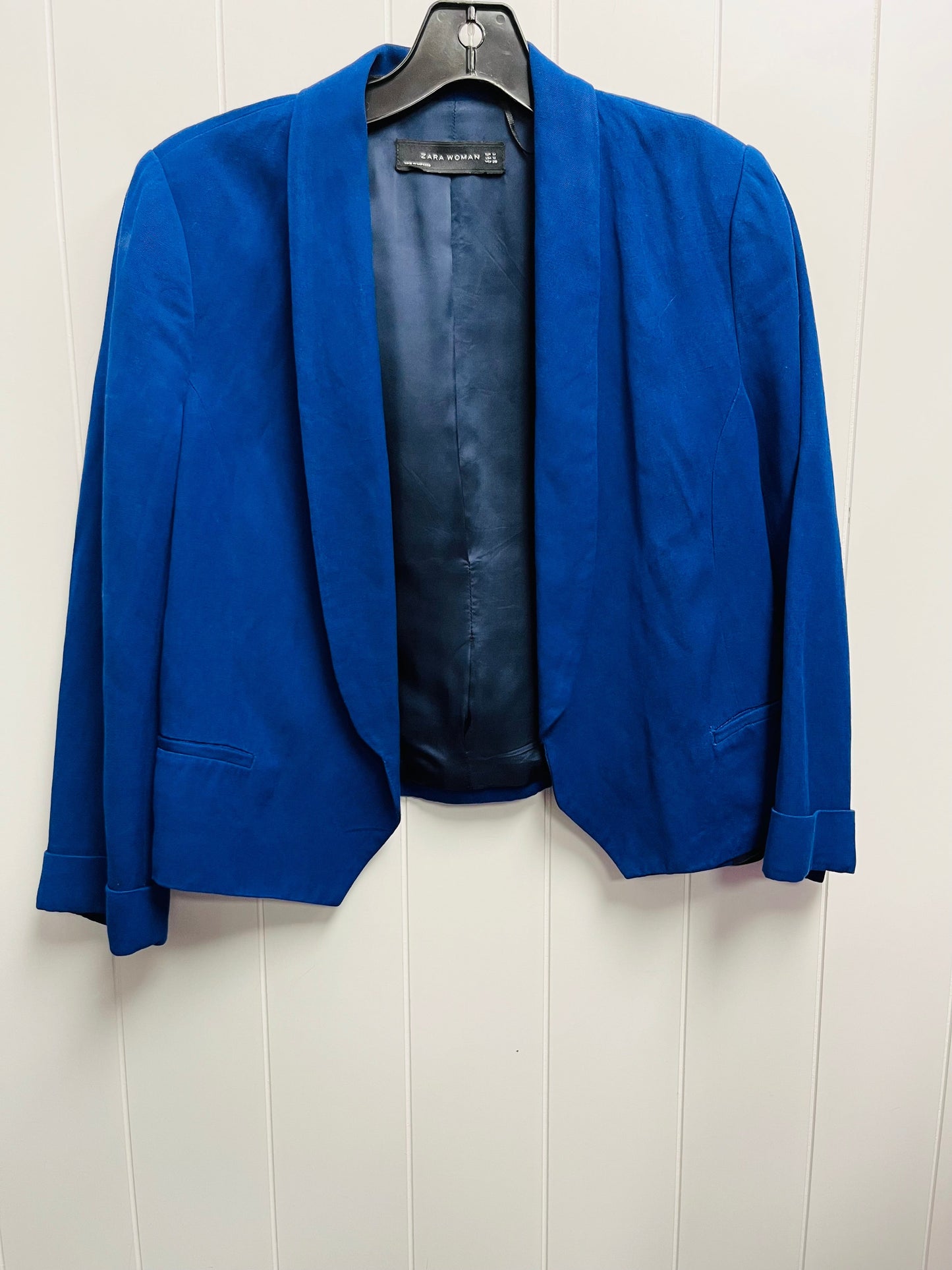 Blazer By Zara In Blue, Size: M