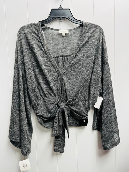 Top Long Sleeve By Umgee In Grey, Size: S