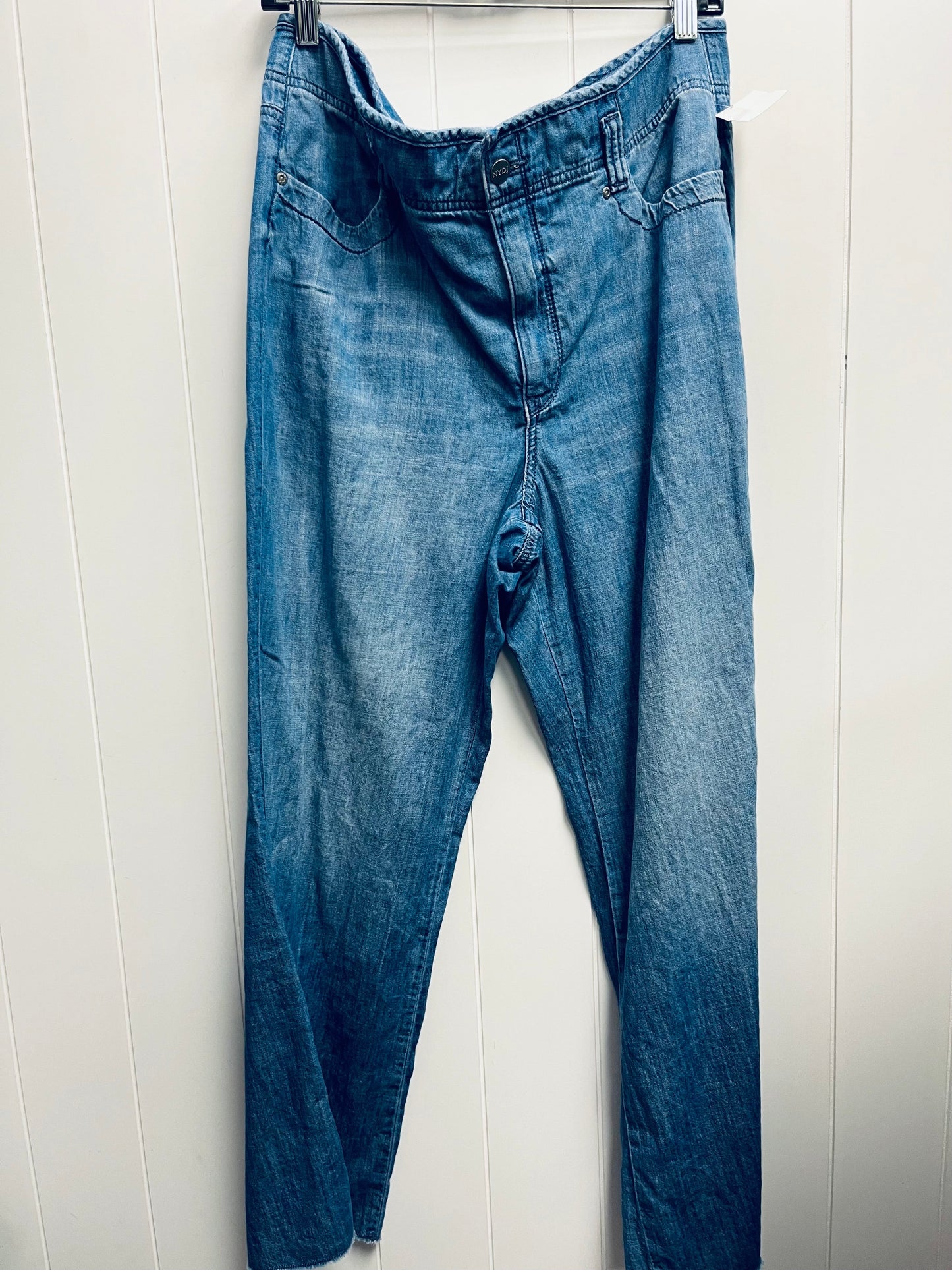 Jeans Wide Leg By Not Your Daughters Jeans In Blue Denim, Size: 14