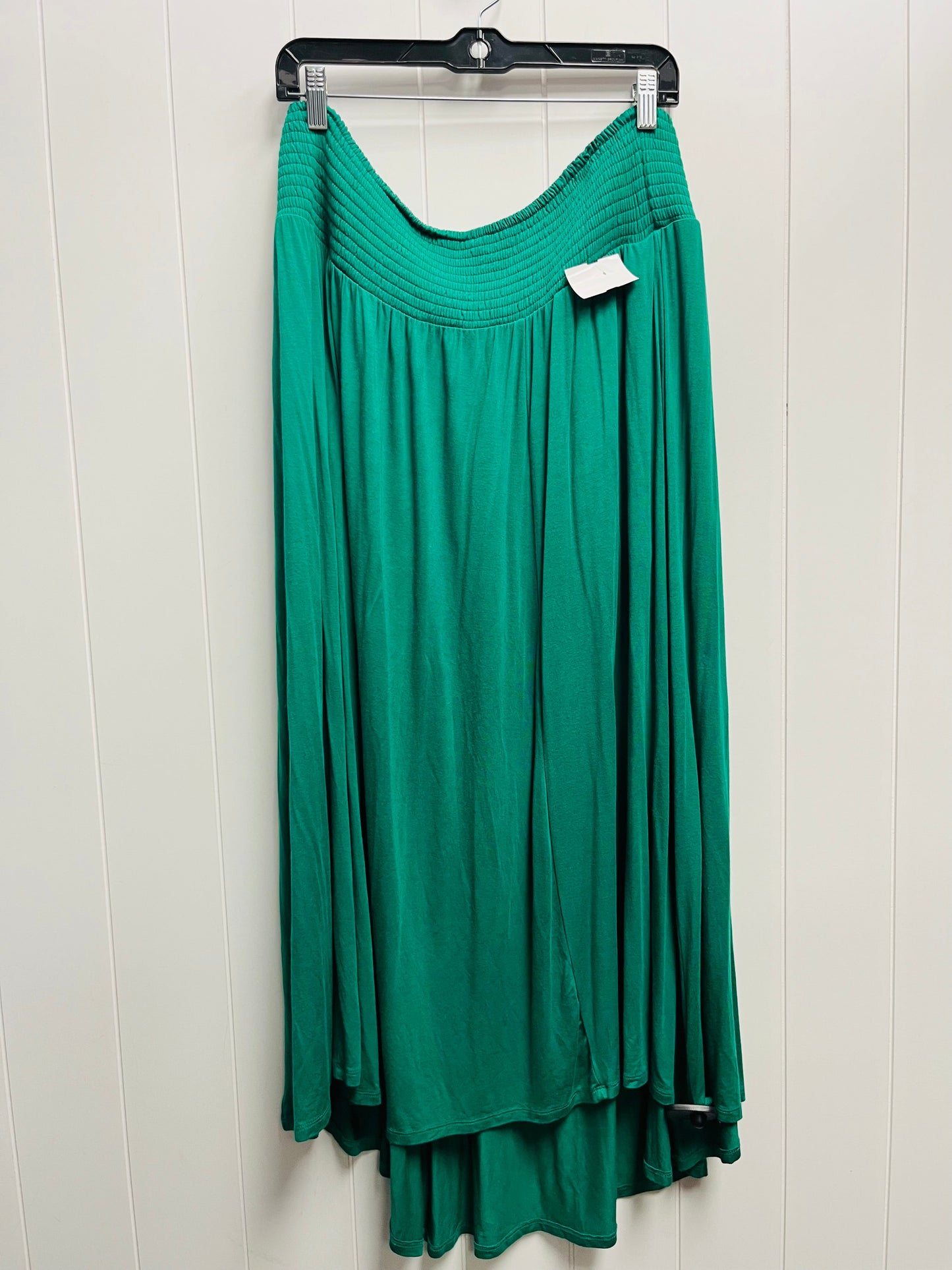 Skirt Maxi By Torrid In Green, Size: 2x