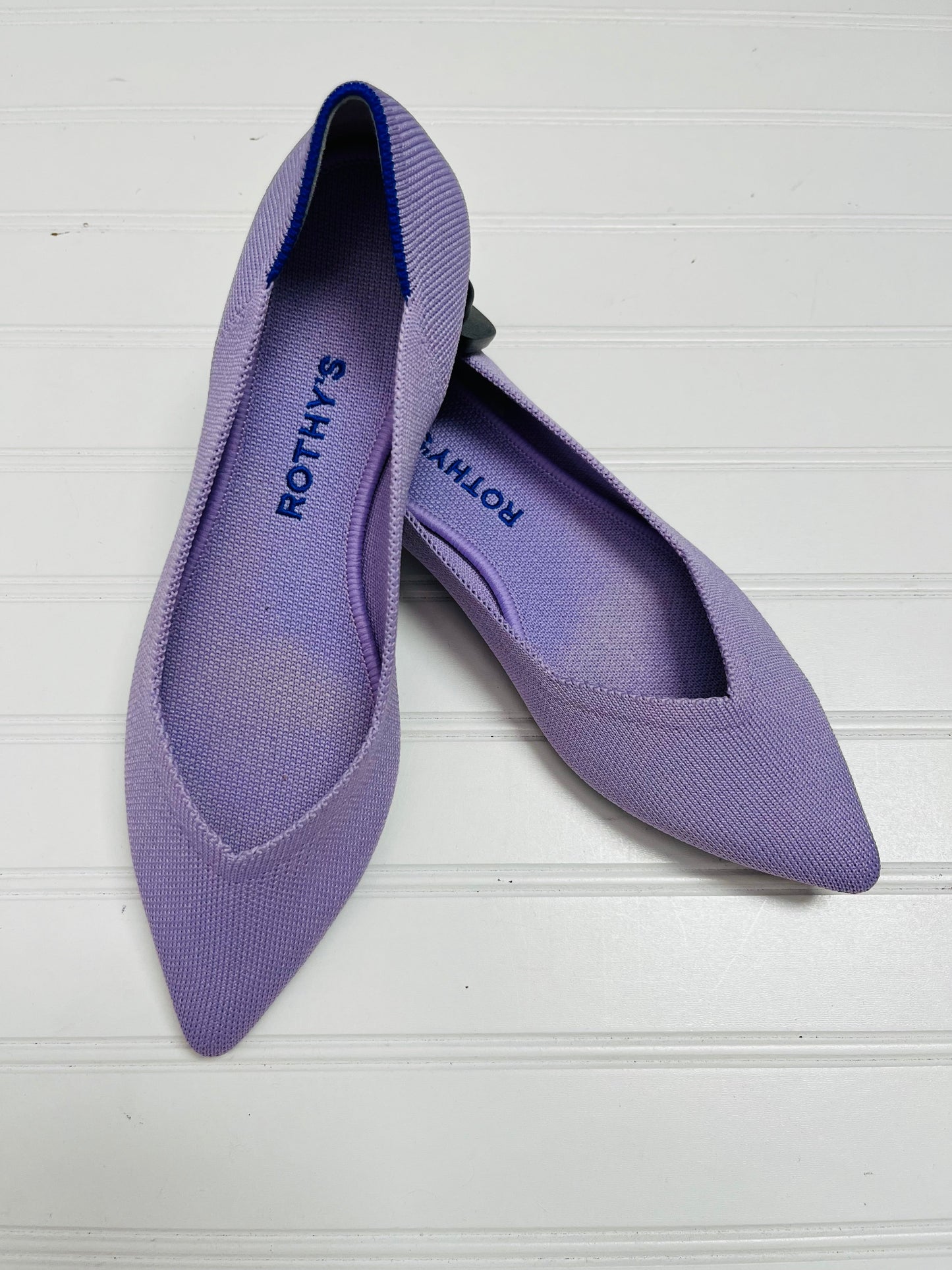 Shoes Flats By Rothys In Purple, Size: 8