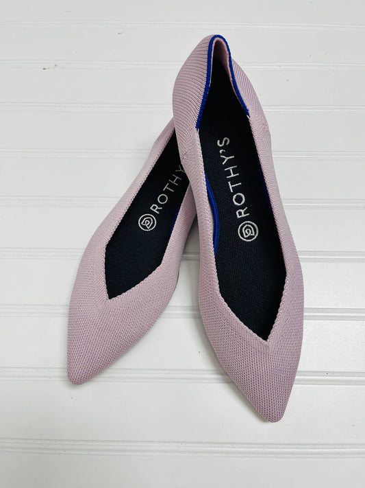 Shoes Flats By Rothys In Pink, Size: 8