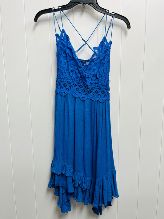 Dress Casual Short By Free People In Blue, Size: M