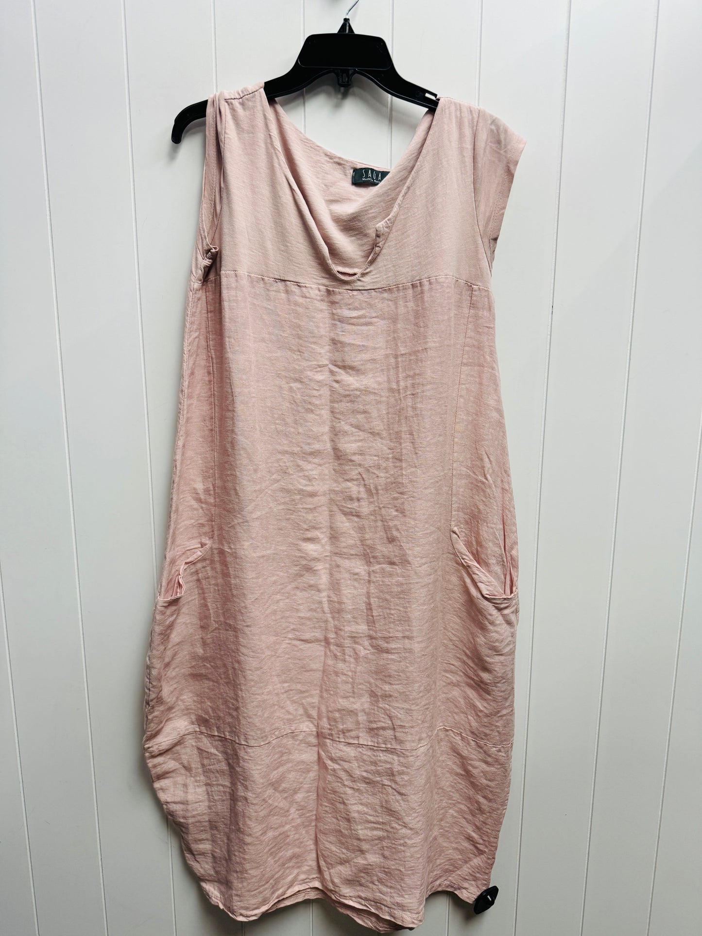 Dress Casual Short By saga -  In Pink, Size: Xl