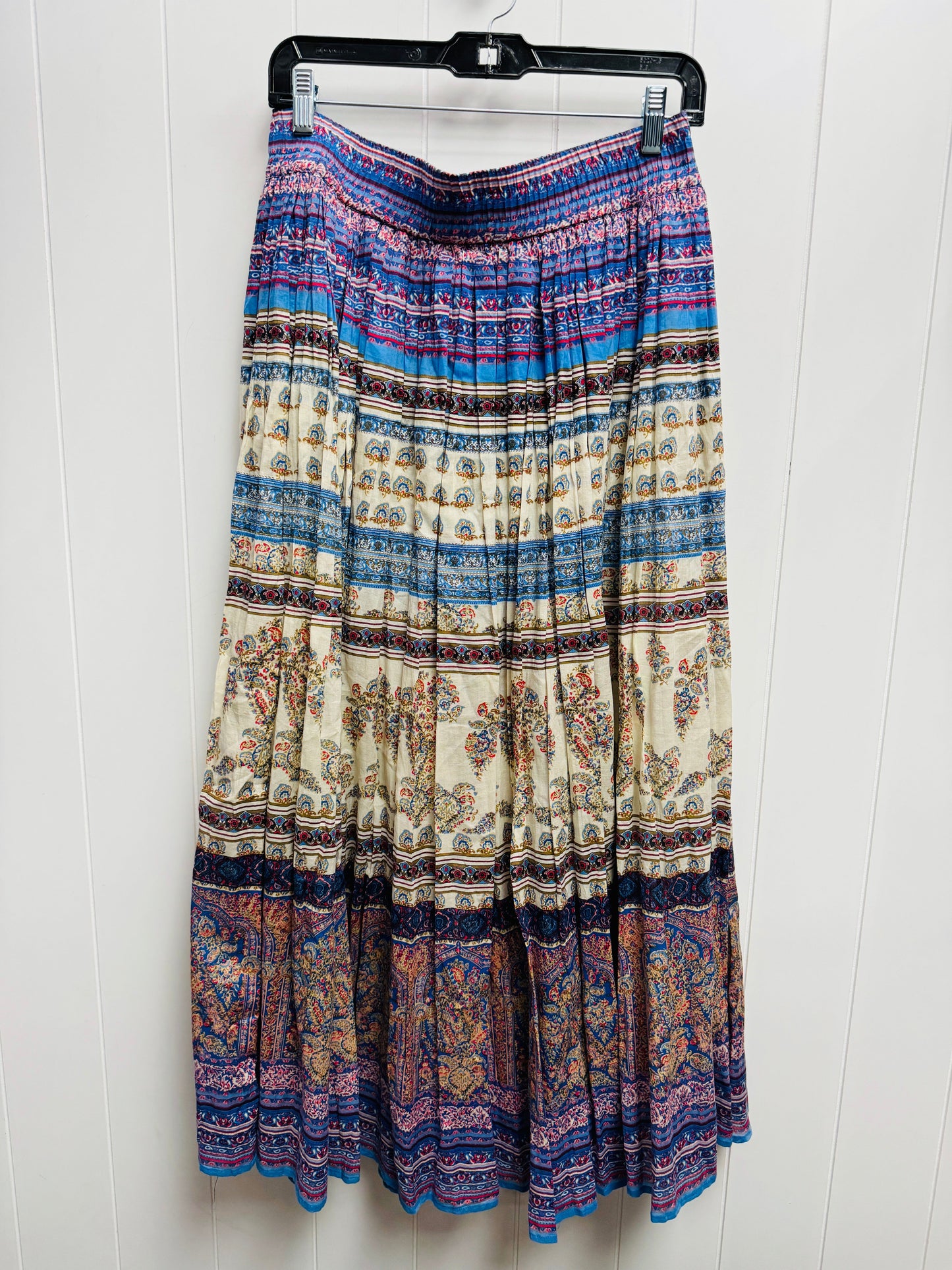 Skirt Maxi By Sundance In Blue & Red, Size: L