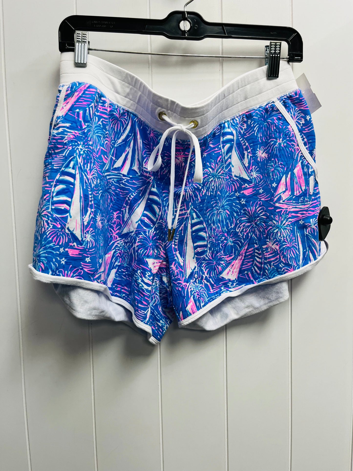 Shorts By Lilly Pulitzer In Blue & Pink, Size: L