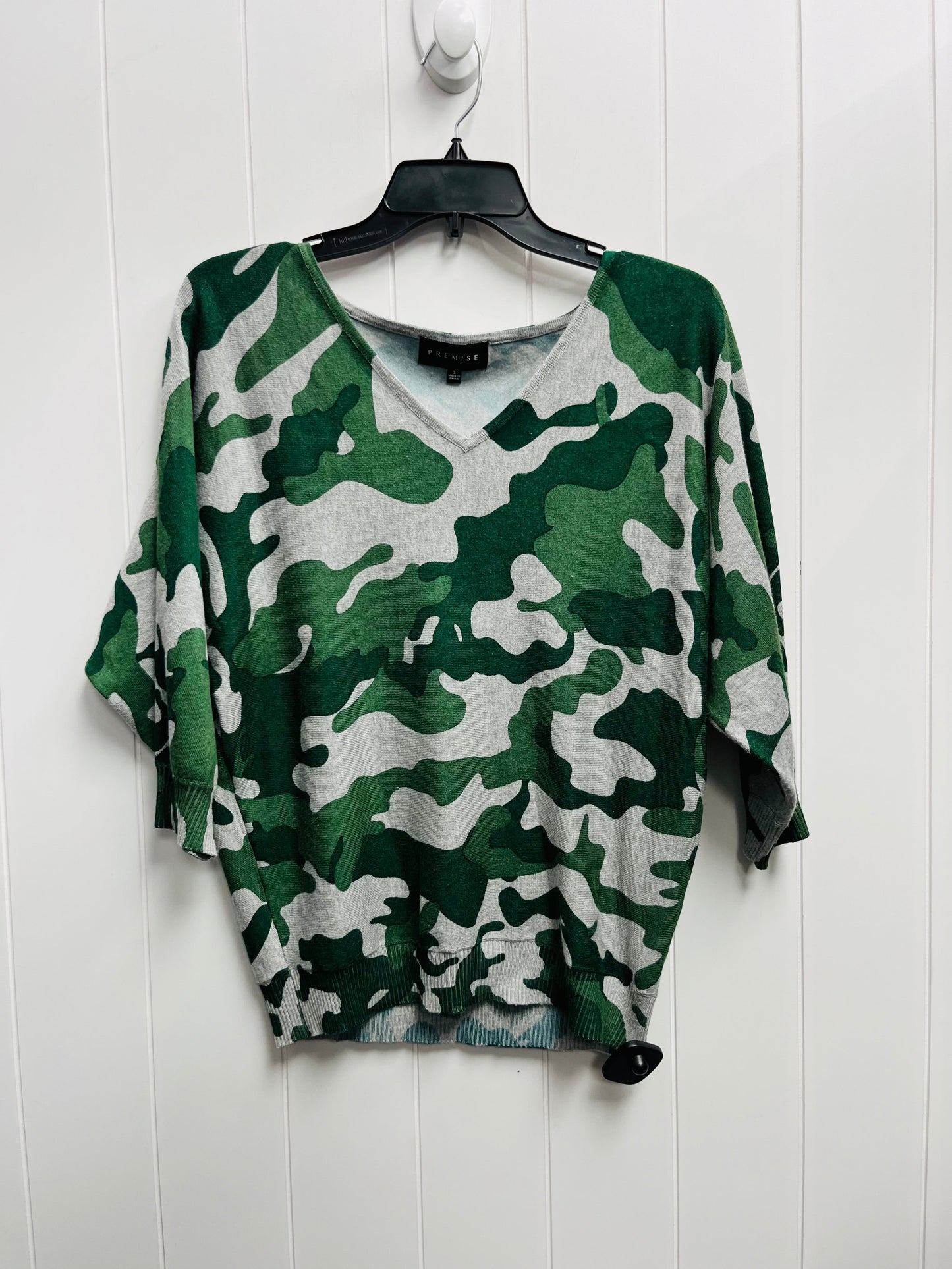 Sweater By Premise In Green, Size: S