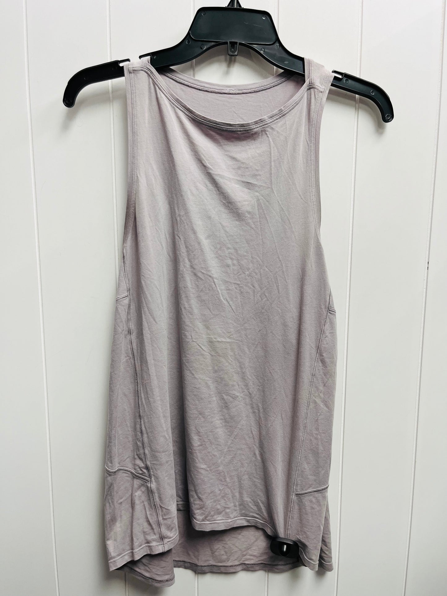 Athletic Tank Top By Lululemon In Grey, Size: S