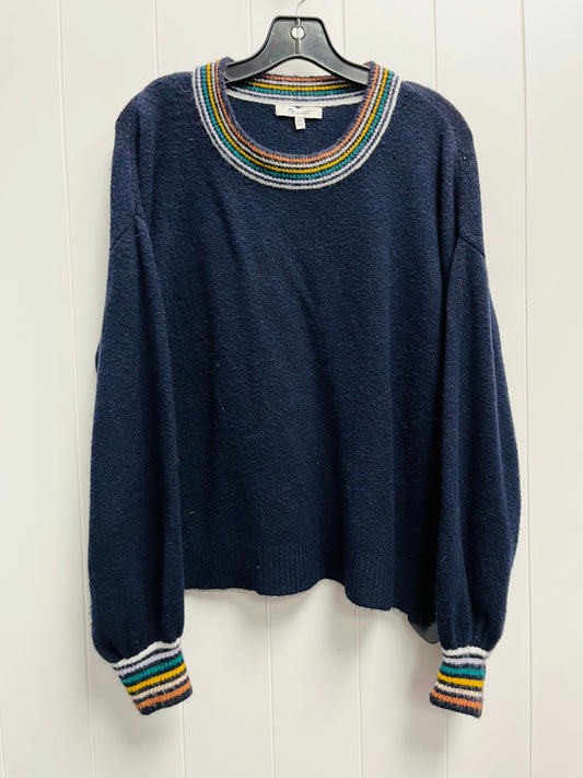 Sweater By Madewell In Navy, Size: Xxs