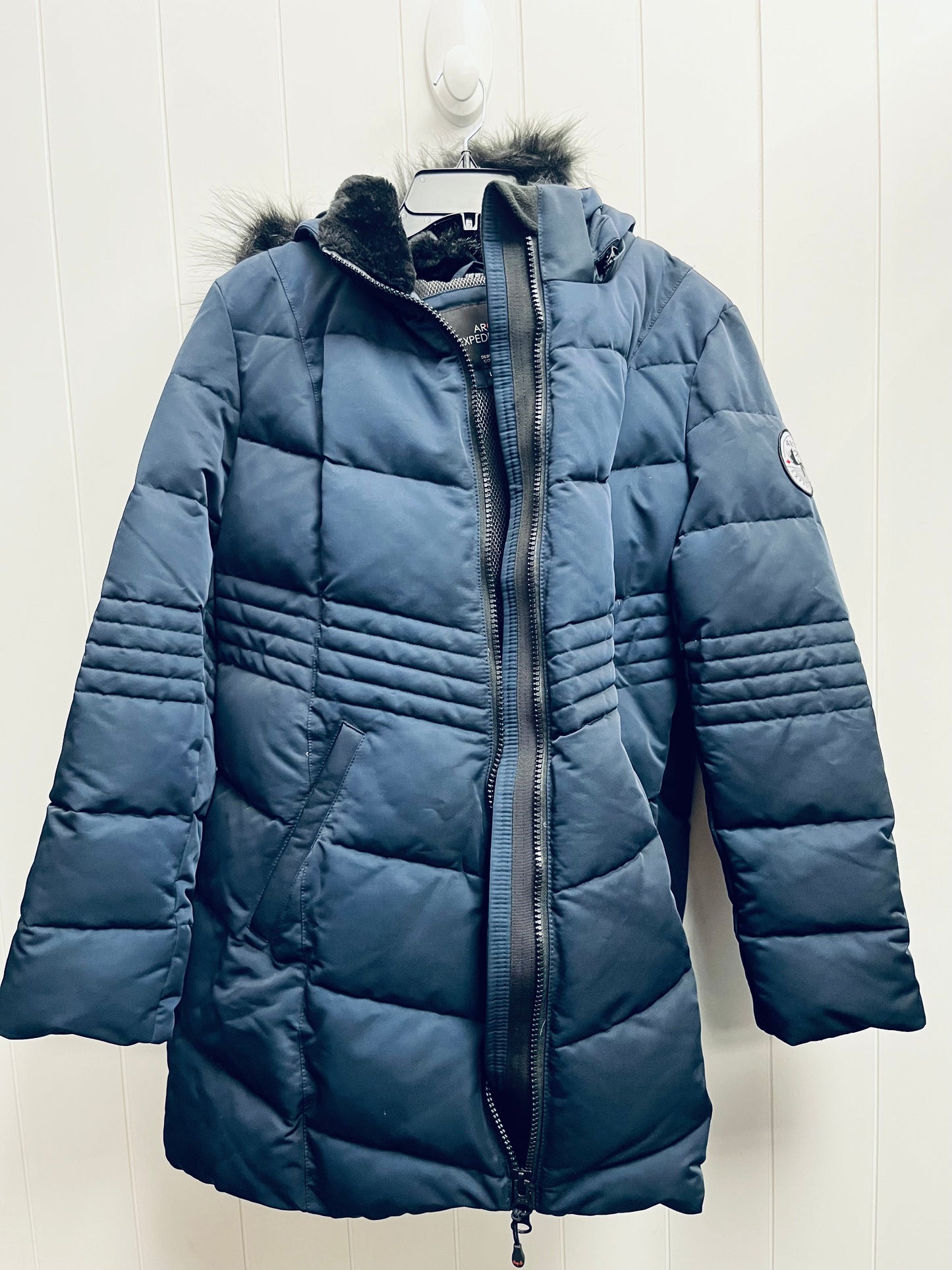 Coat Other By Cmc In Navy, Size: L