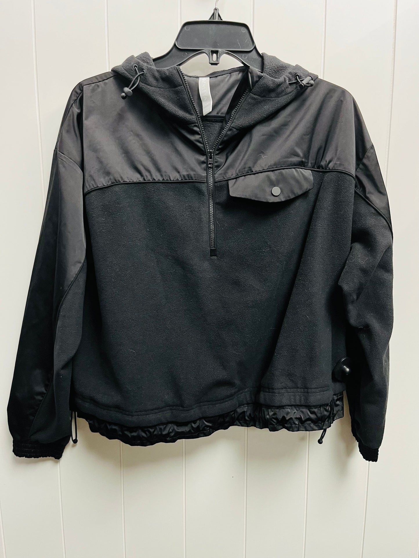 Athletic Jacket By Athleta In Black, Size: Xs