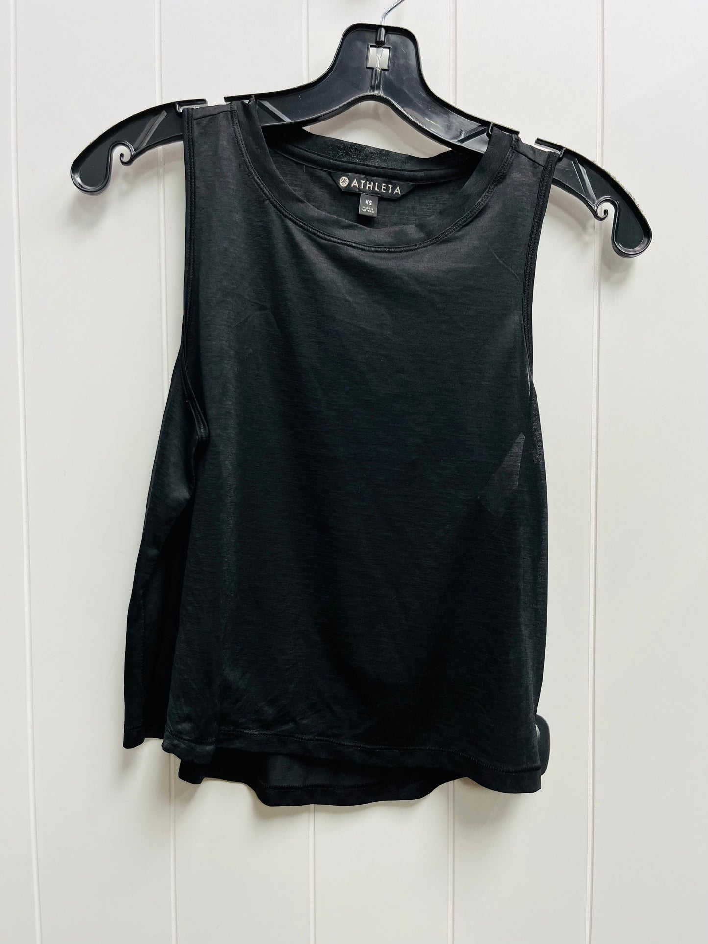 Athletic Tank Top By Athleta In Black, Size: Xs