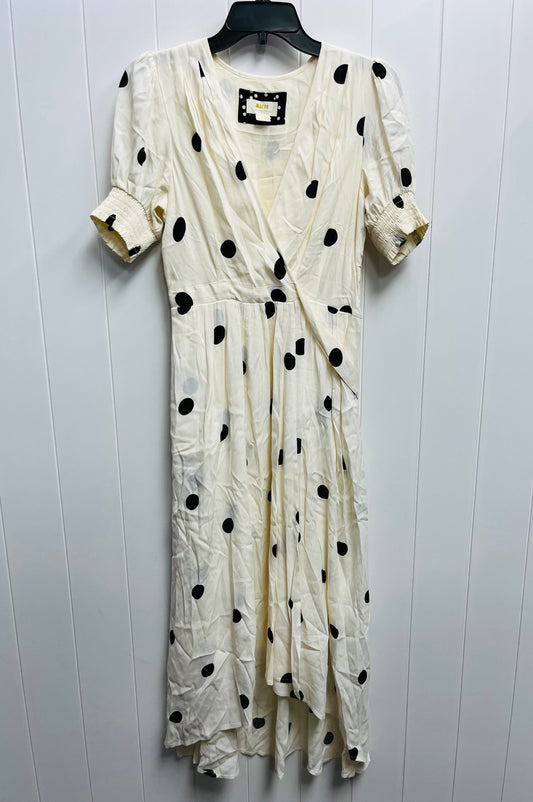 Dress Casual Midi By Maeve In Black & Cream, Size: 2