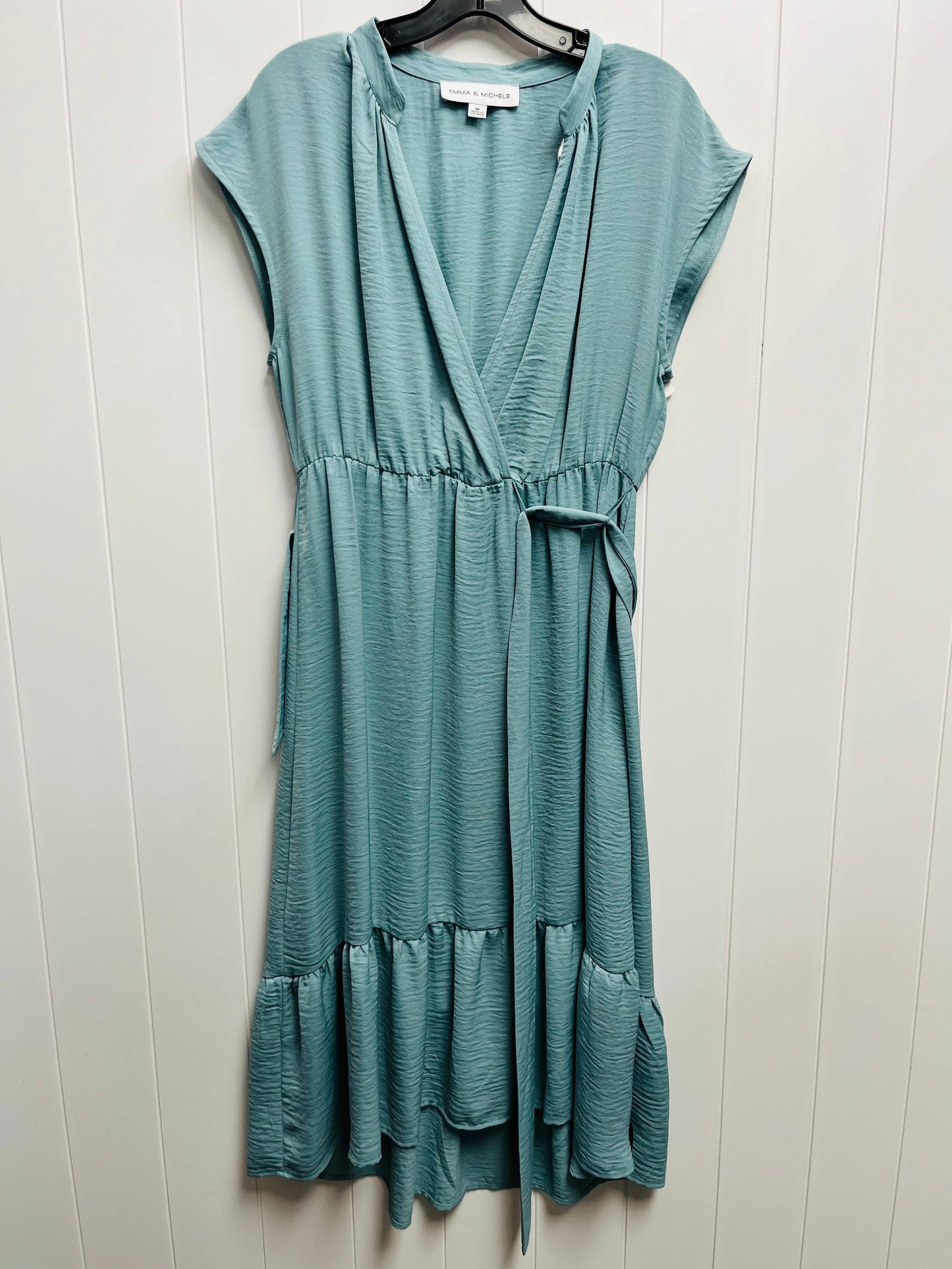 Dress Casual Midi By Emma And Michele In Green, Size: M