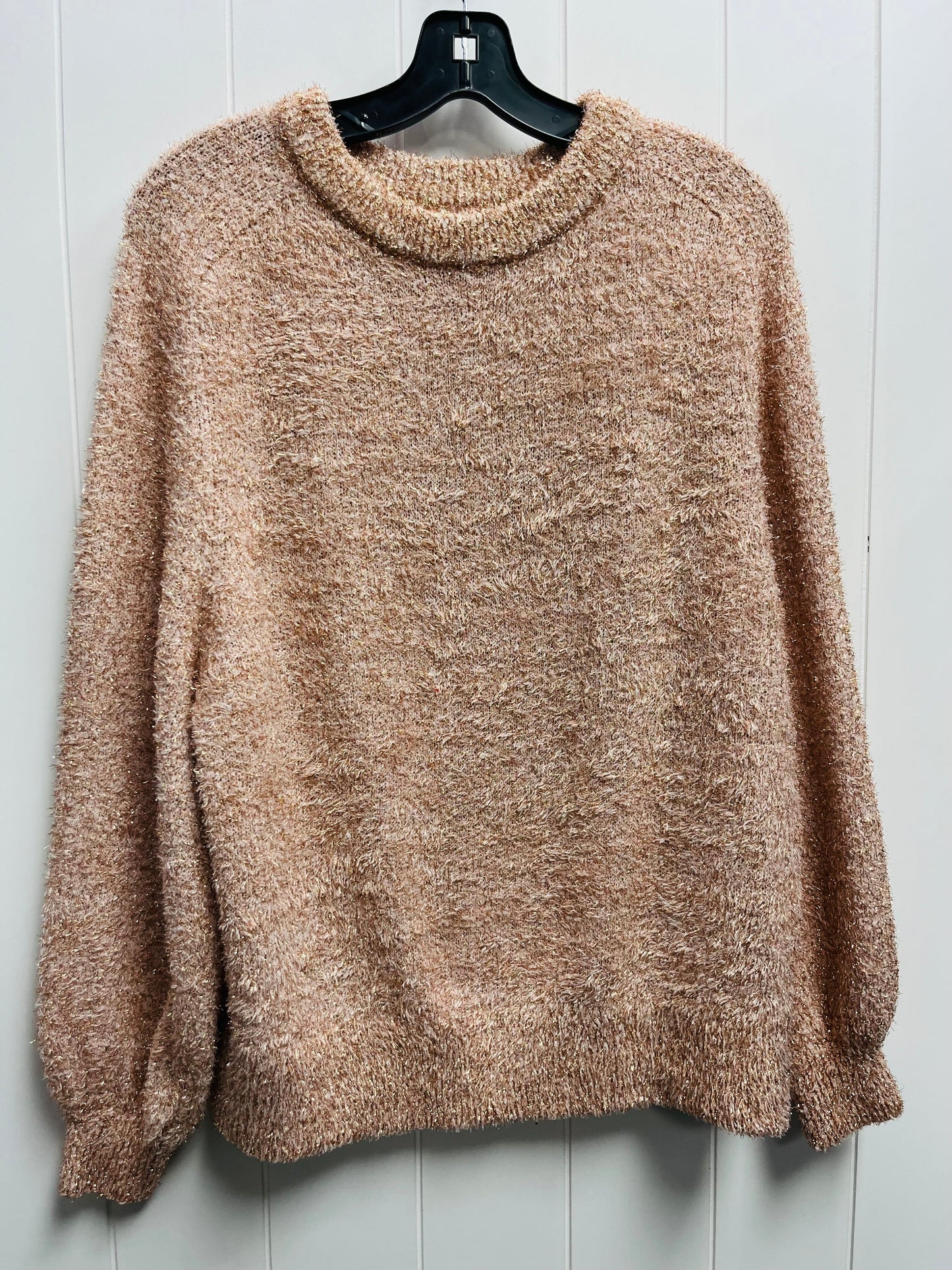 Sweater By Loft In Peach, Size: S