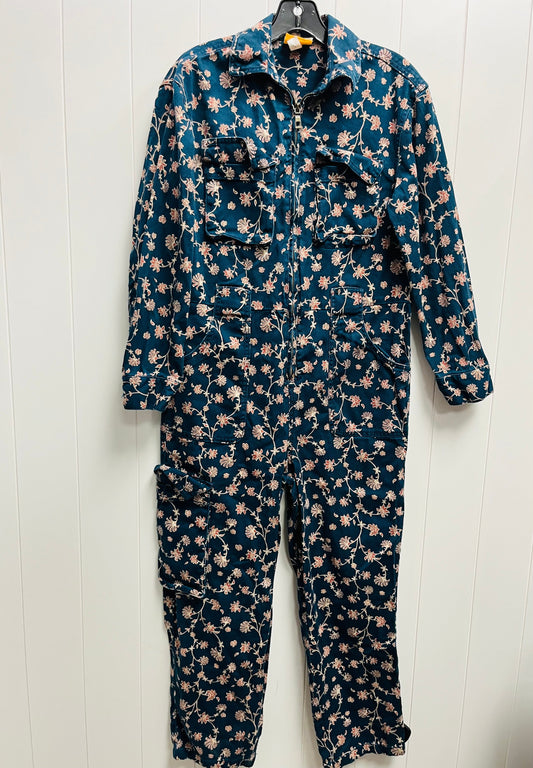 Jumpsuit By FUTURE COLLECTIVE  In Teal, Size: 0