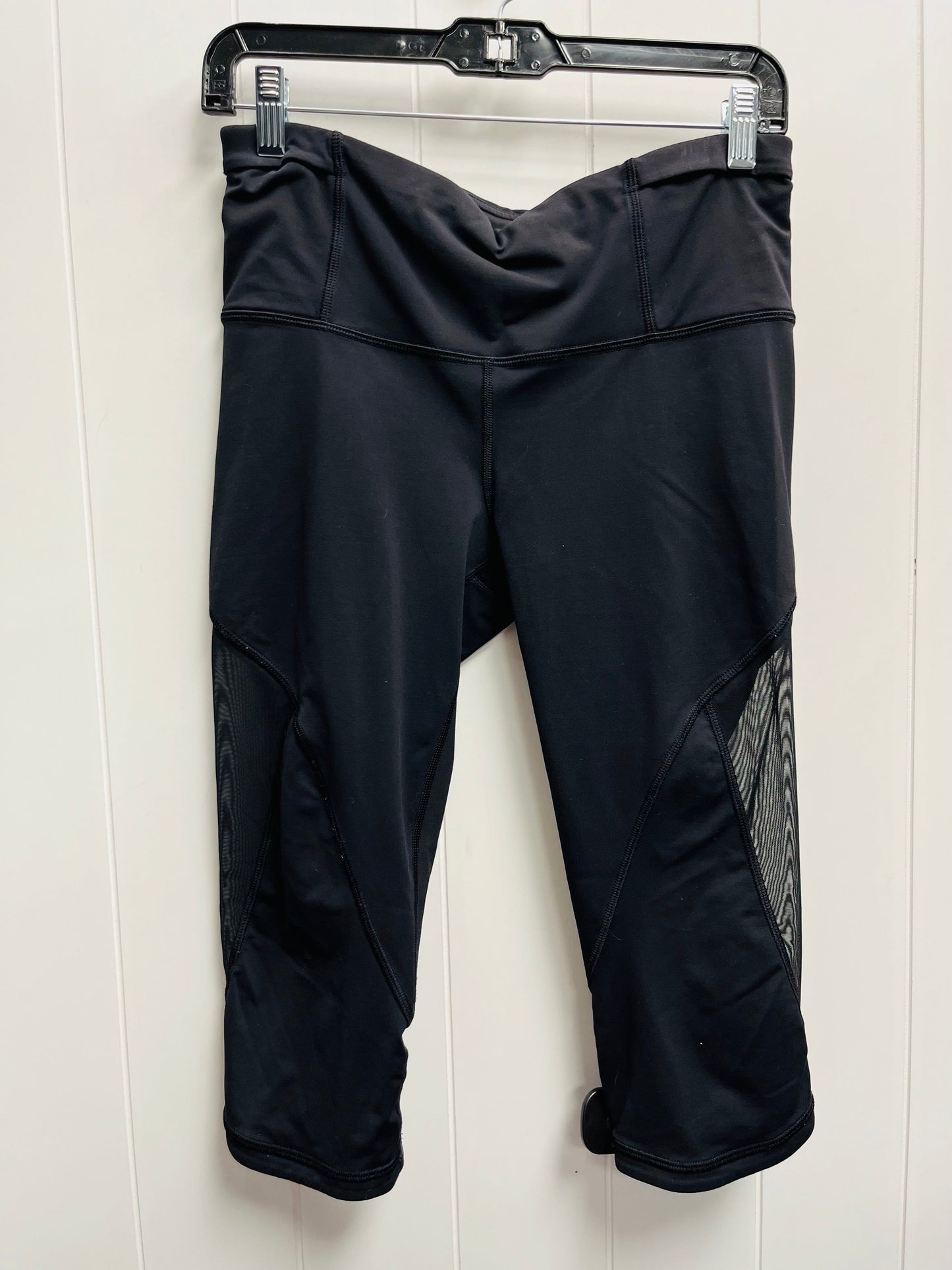 Athletic Capris By Lululemon In Black, Size: 8