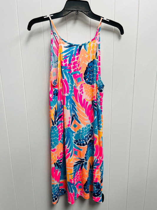 Dress Designer By Lilly Pulitzer In Blue & Orange, Size: Xs