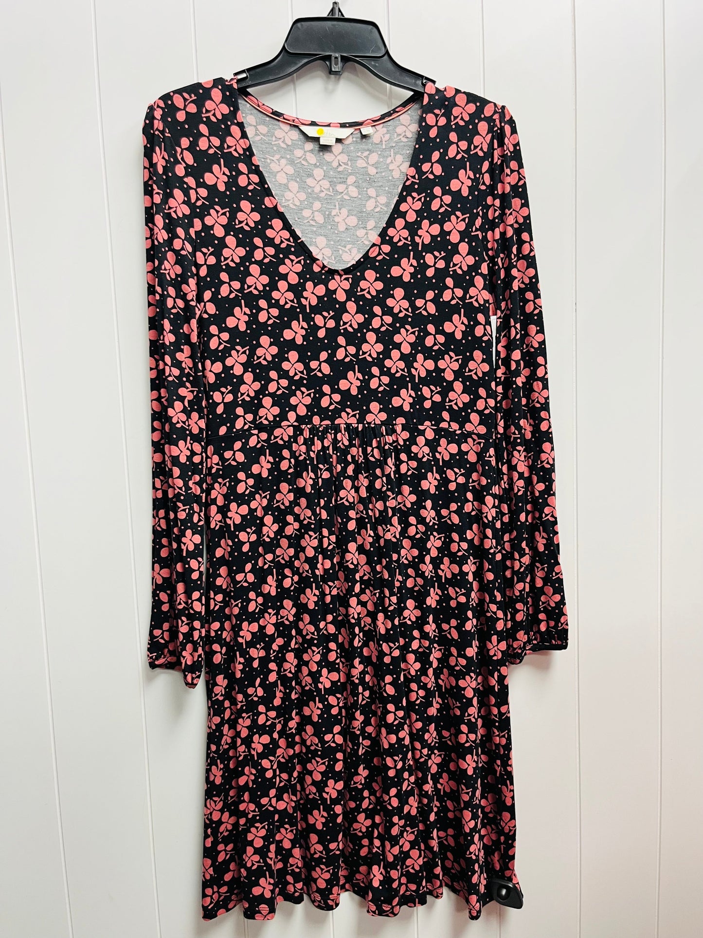 Dress Casual Short By Boden In Black & Pink, Size: 8