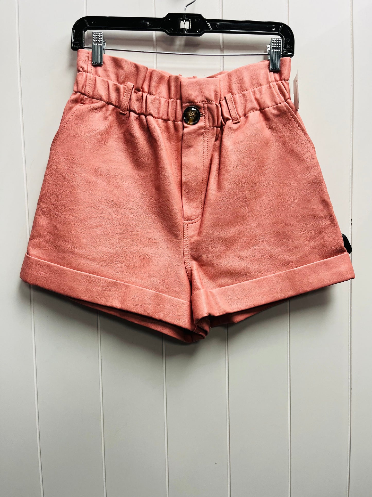 Shorts By Top Shop In Peach, Size: 6