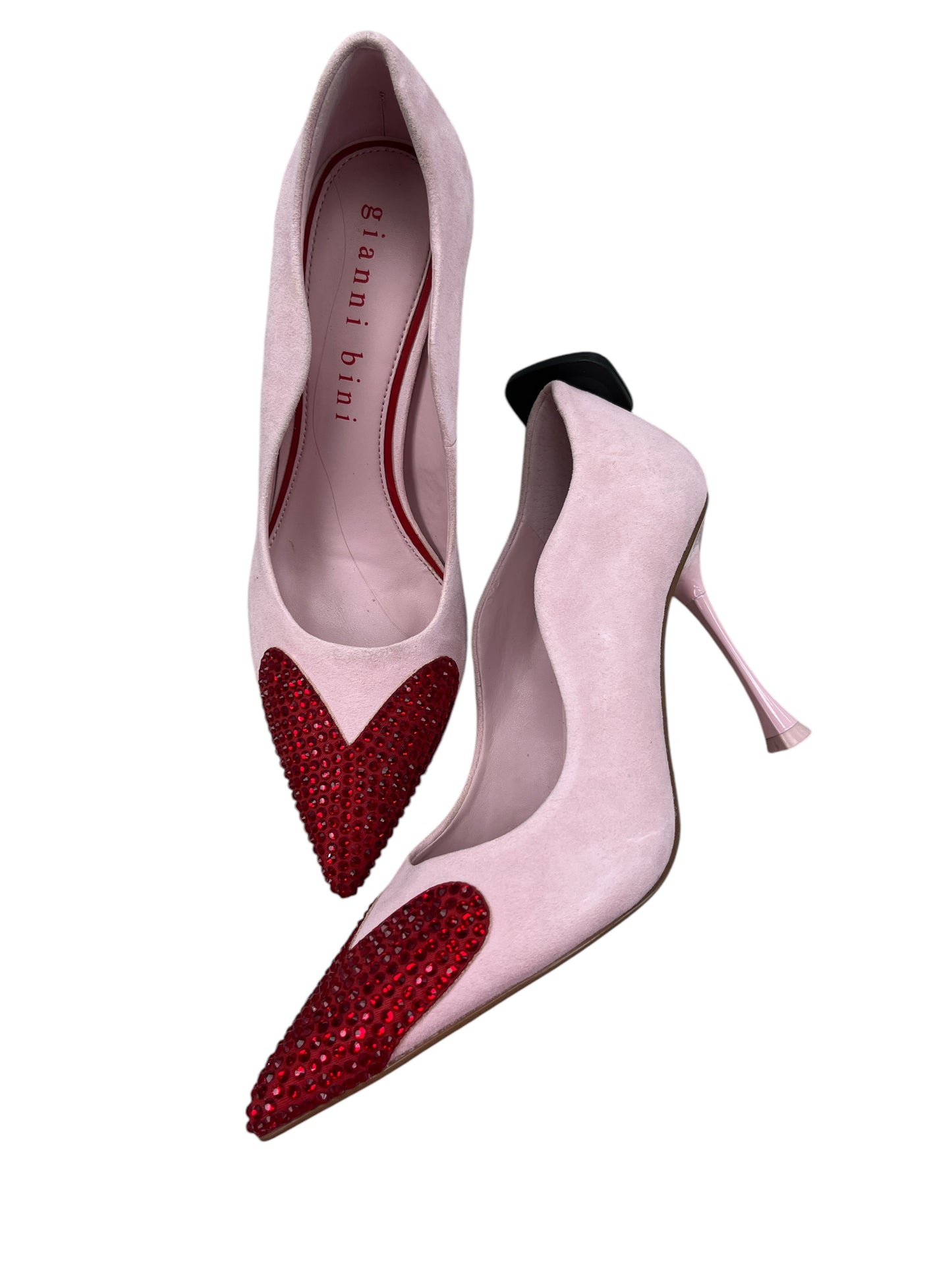 Shoes Heels Stiletto By Gianni Bini In Pink & Red, Size: 9