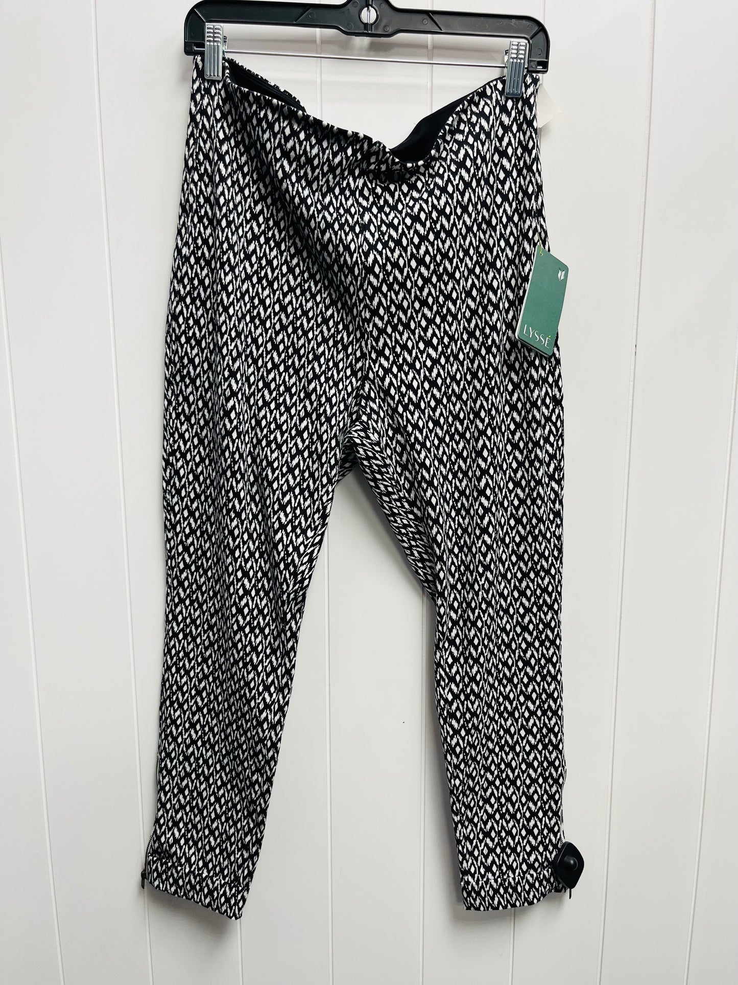 Pants Other By Lysse In Black & White, Size: 1x