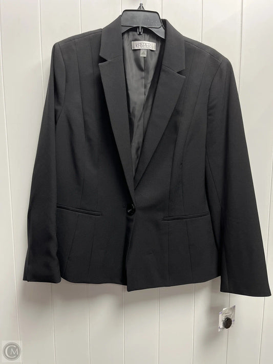 Blazer By Kasper In Black, Size: 18