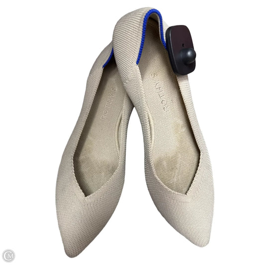 Shoes Flats By Rothys In Cream, Size: 9