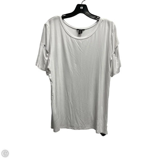 Top Short Sleeve By Buffalo David Bitton In White, Size: S