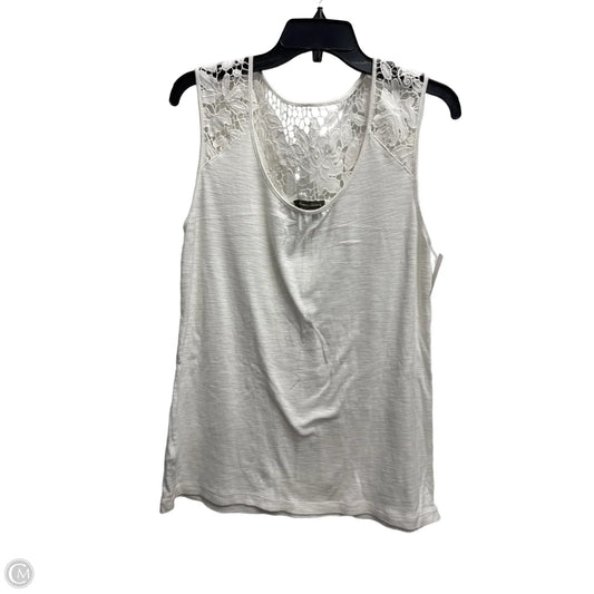 Top Sleeveless By Tommy Bahama In White, Size: L