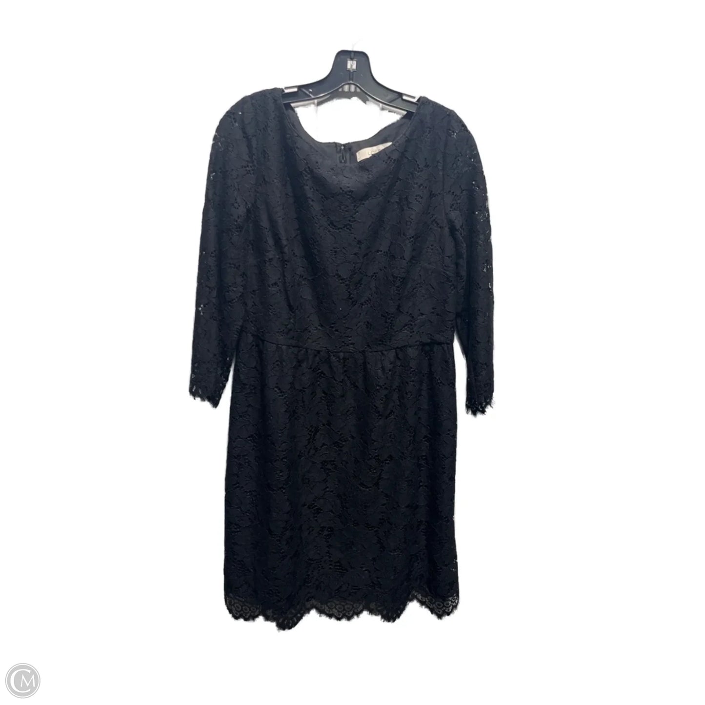 Dress Work By Loft In Black, Size: 10