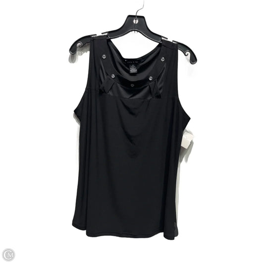 Top Sleeveless By ADELE AND MAY In Black, Size: Xl