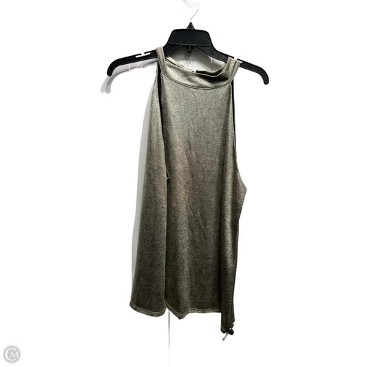 Top Sleeveless By White House Black Market In Gold, Size: Xl
