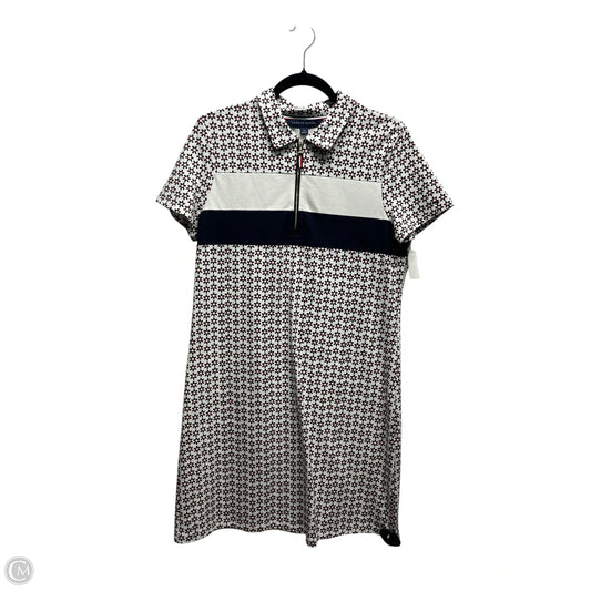 Dress Casual Short By Tommy Hilfiger In Blue & Red, Size: M