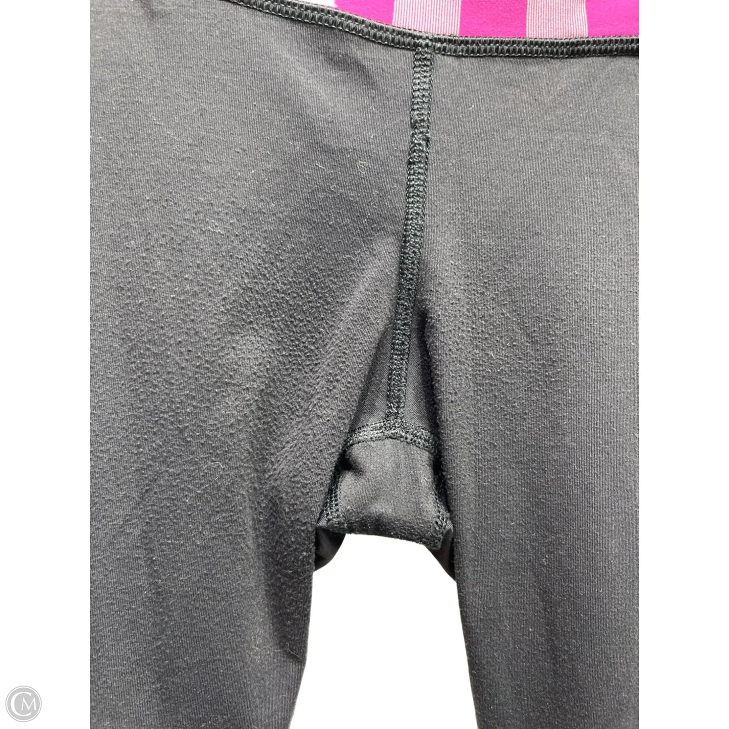 Athletic Leggings By Lululemon In Black & Purple, Size: 8