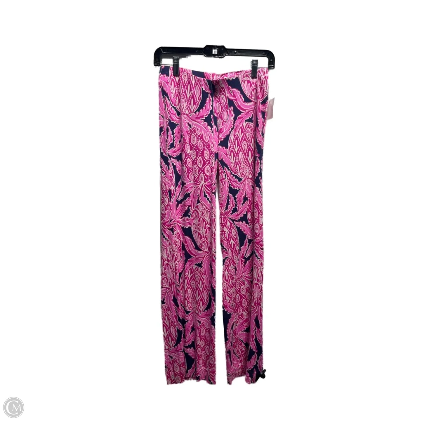 Pants Designer By Lilly Pulitzer In Blue & Pink, Size: Xs