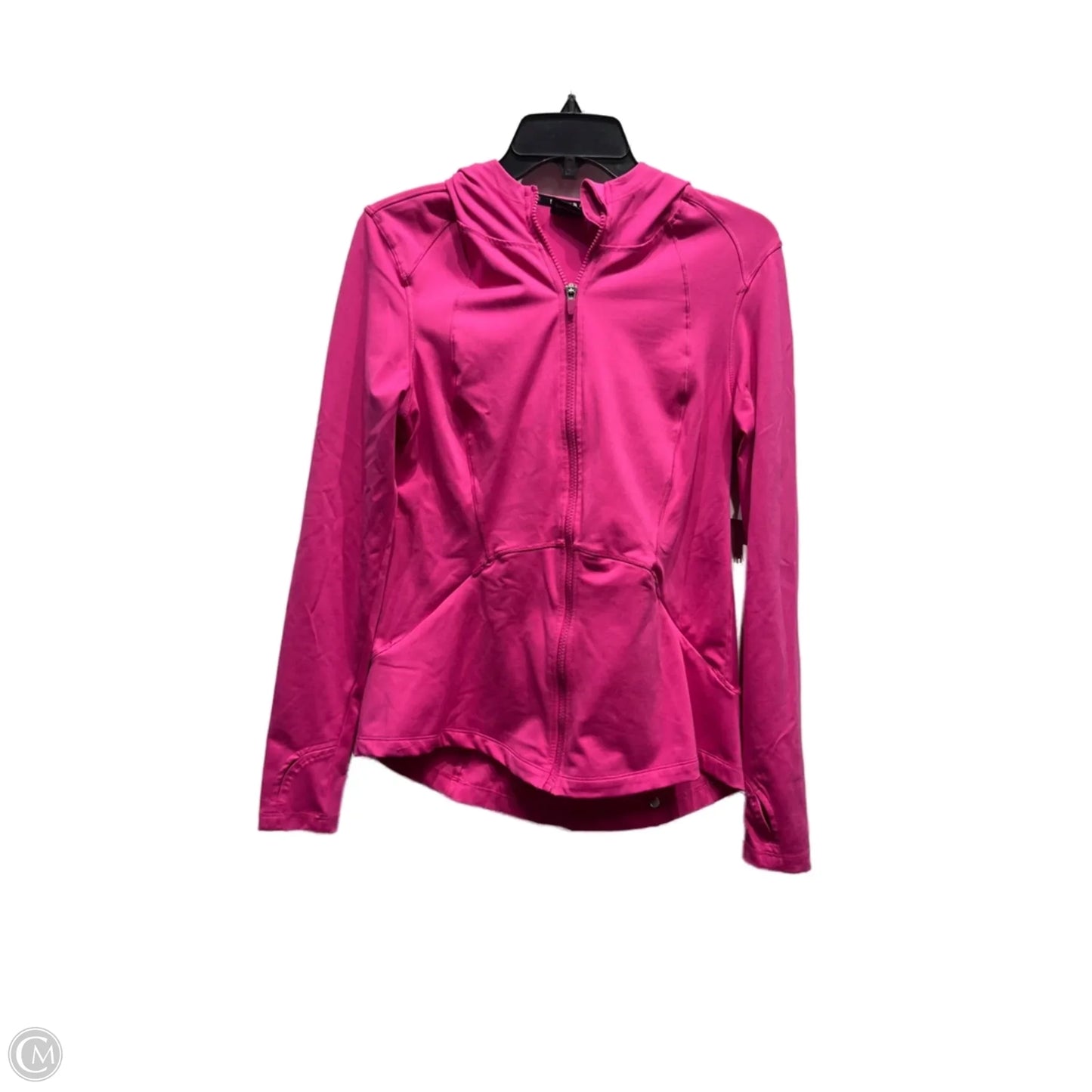 Athletic Jacket By Spyder In Pink, Size: M