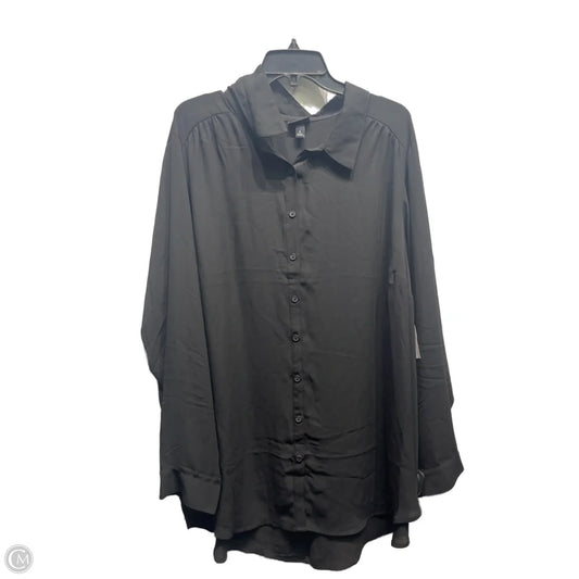 Top Long Sleeve By Torrid In Black, Size: 4x