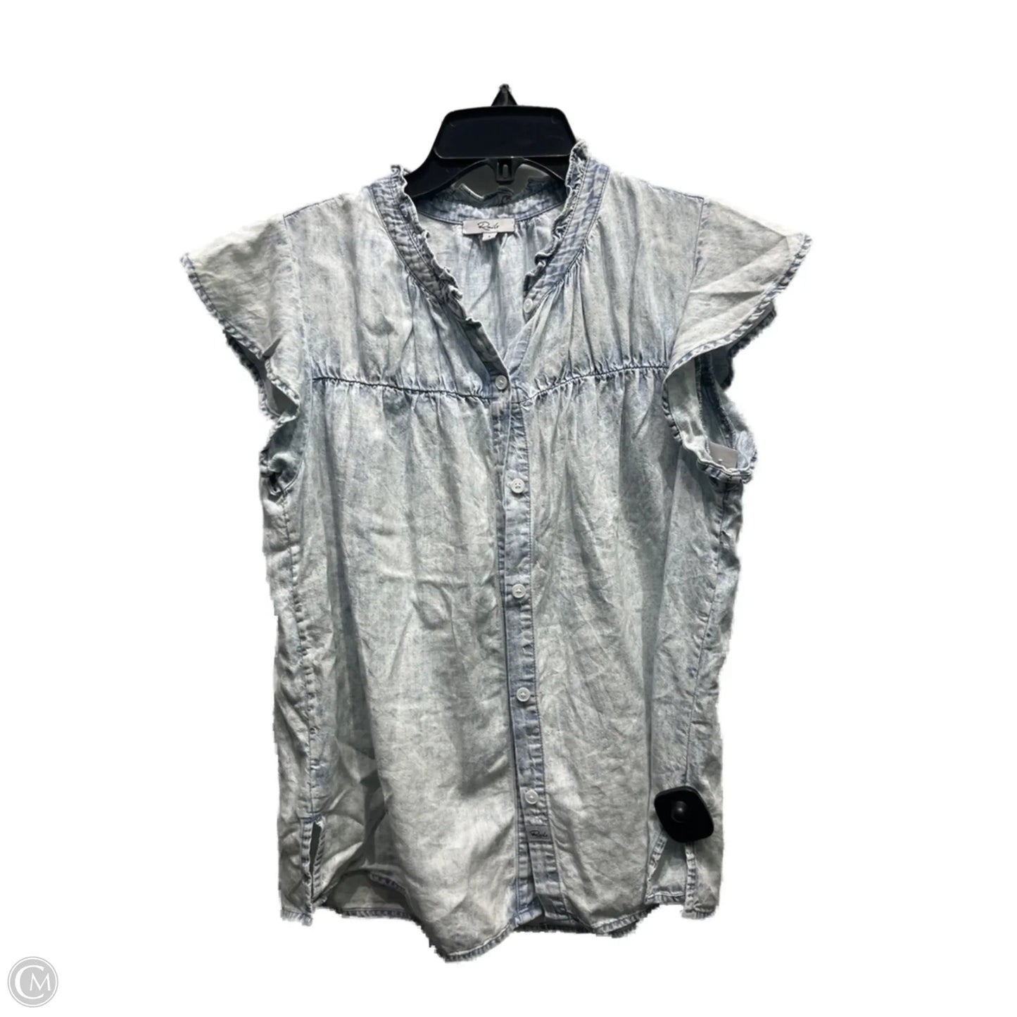 Top Short Sleeve By Rails In Blue, Size: S