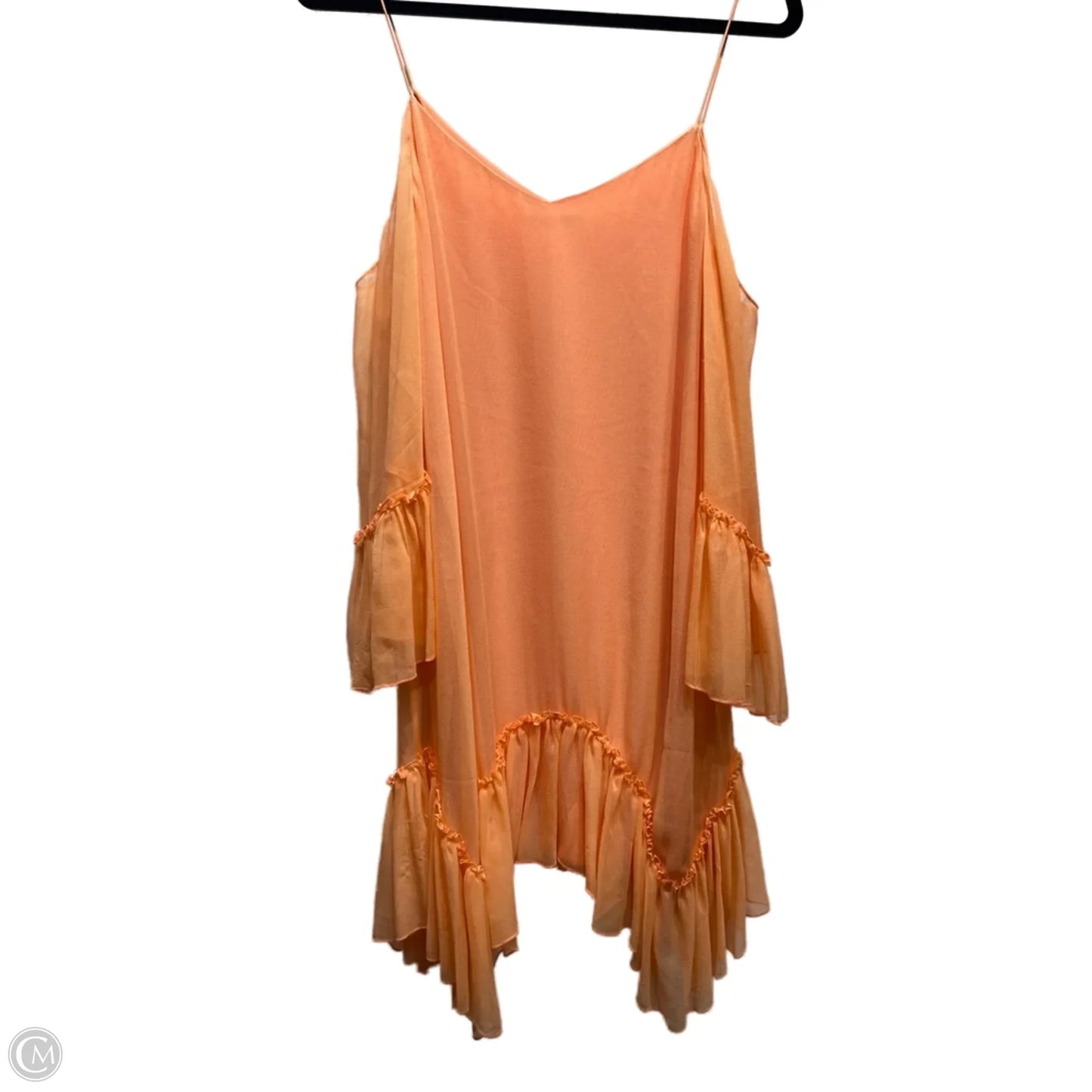 Dress Designer By Alice + Olivia In Orange, Size: M