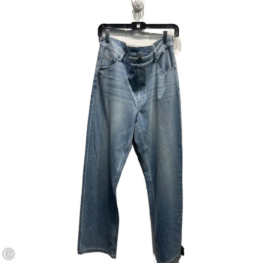 Jeans Straight By Halara In Blue Denim, Size: Xl