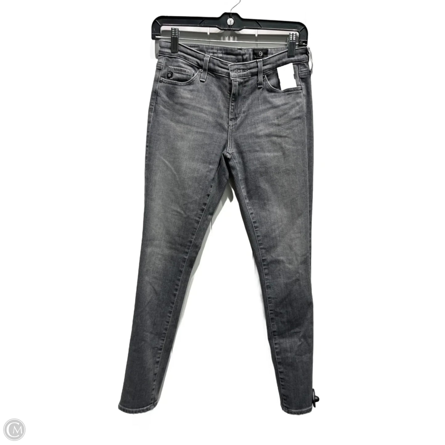 Jeans Skinny By Adriano Goldschmied In Grey Denim, Size: 2