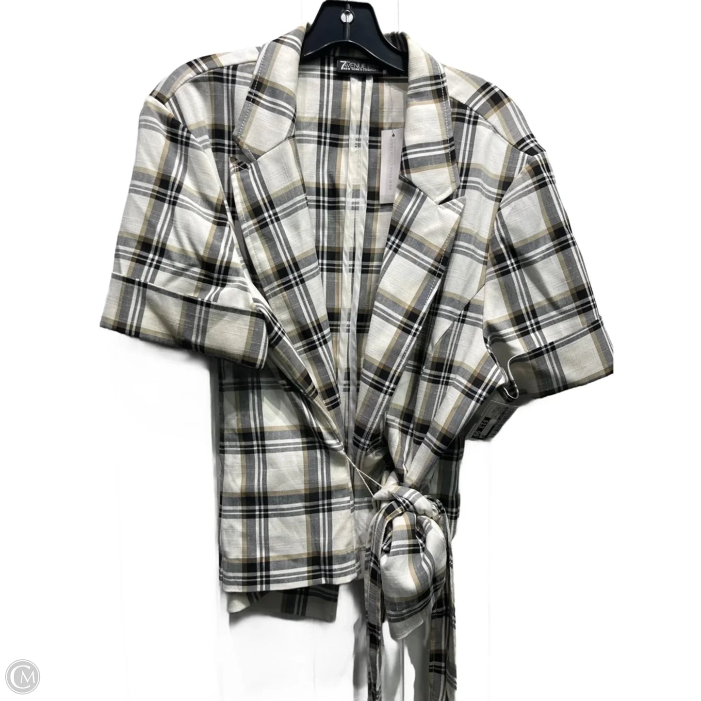 Blazer By New York And Co In Black & Tan, Size: Xxl