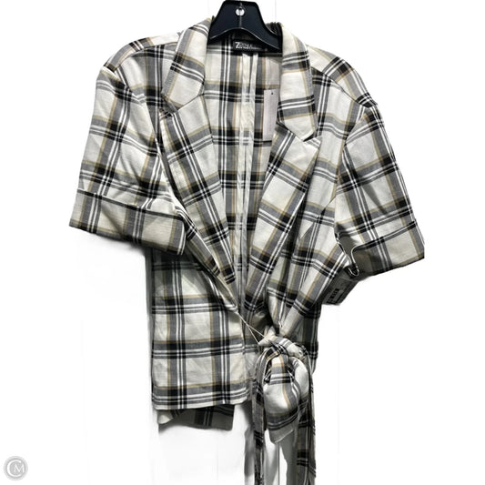 Blazer By New York And Co In Black & Tan, Size: Xxl