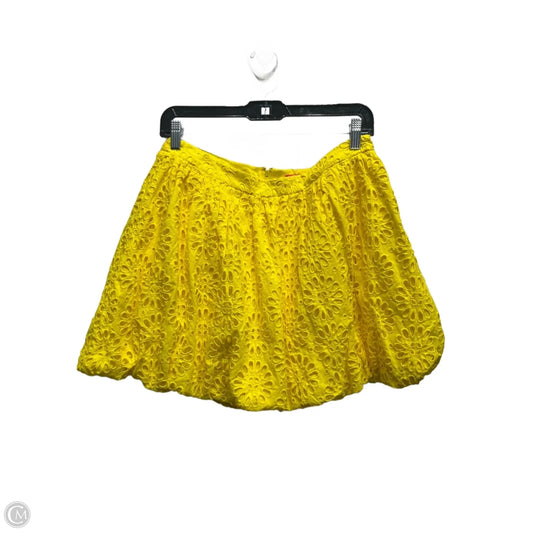Skirt Designer By Lilly Pulitzer In Yellow, Size: 10