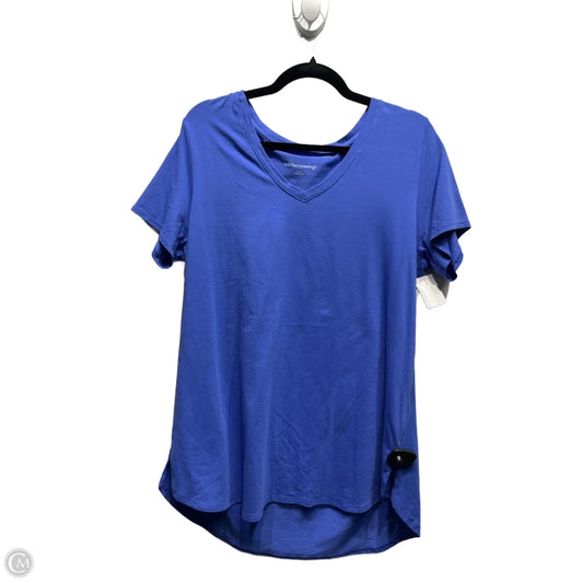 Tunic Short Sleeve By Soft Surroundings In Blue, Size: L