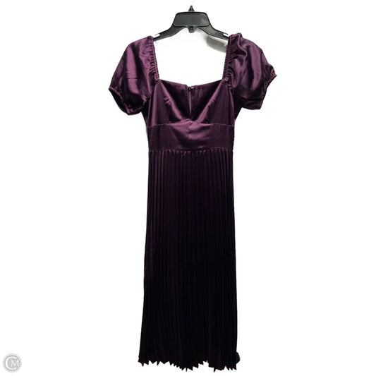Dress Casual Midi By Lulus In Purple, Size: Xxs