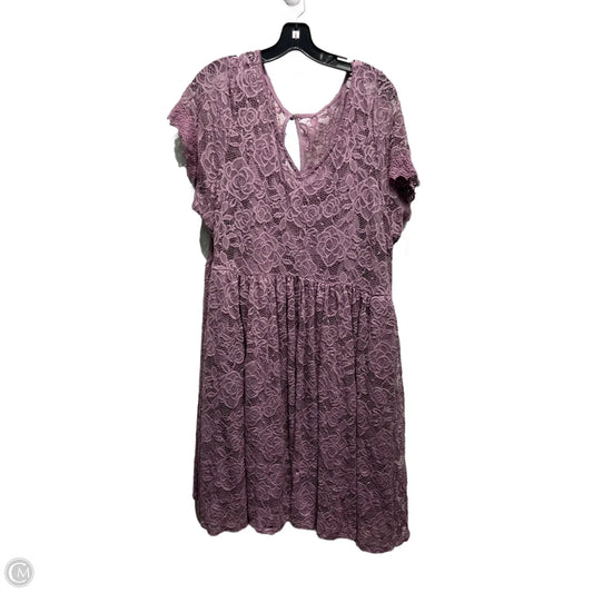 Dress Party Short By Torrid In Purple, Size: 3x