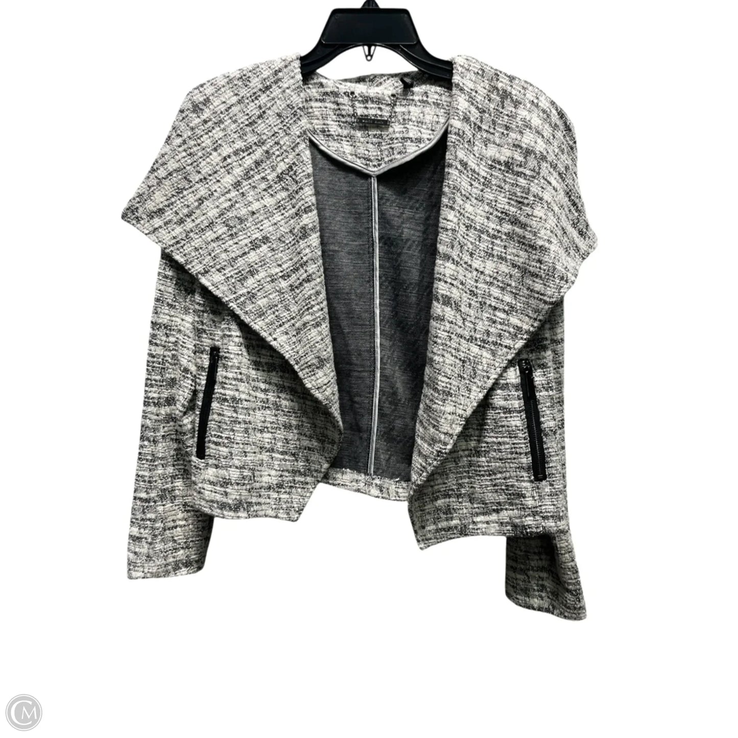 Blazer By White House Black Market In Black & White, Size: Xs